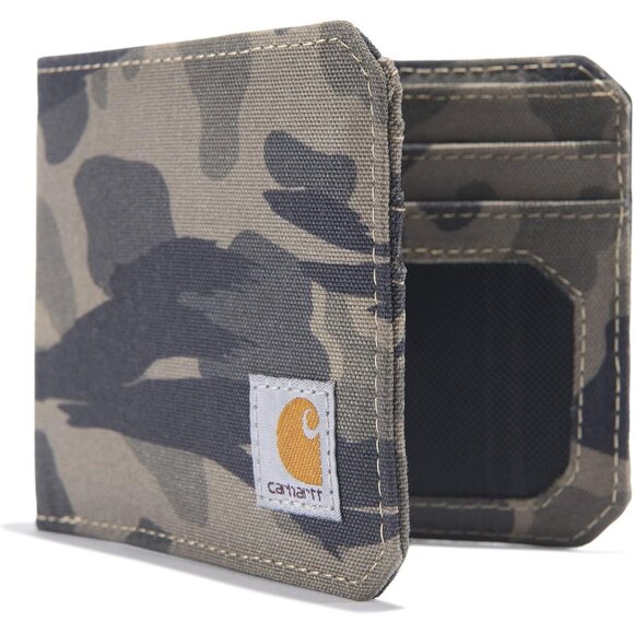 Carhartt Men's Bifold and Passcase Durable Billfold Wallets Available in Leather - Picture 10 of 11